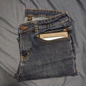 Radian Jeans Deep Pocket Indigo Straight 8 Long
